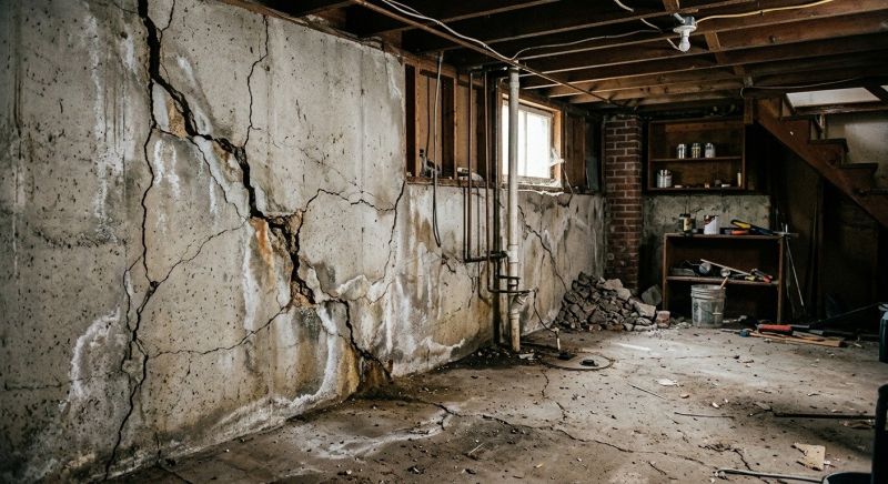 Basement Crack Repair in Silverdale, WA