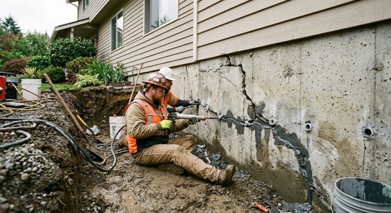 Basement Foundation Repair in Kenmore, WA
