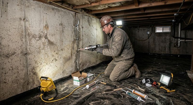 Basement Foundation Repair in Seabeck, WA