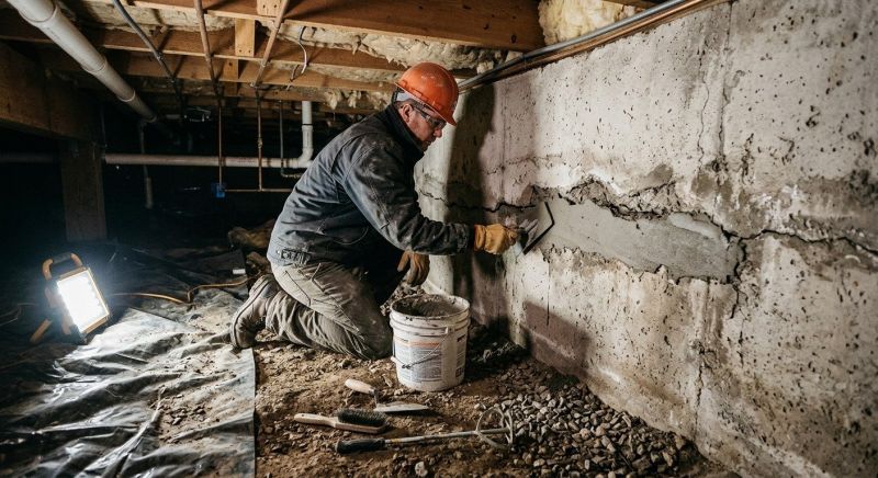 Basement Foundation Repair in Seabeck, WA
