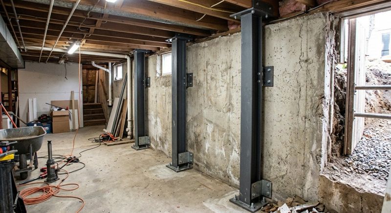 Basement Stabilization in Silverdale, WA