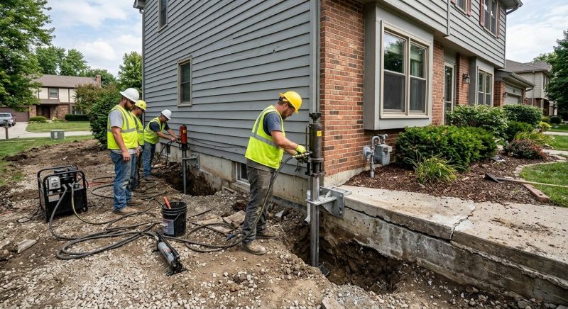 Basement Stabilization in Silverdale, WA