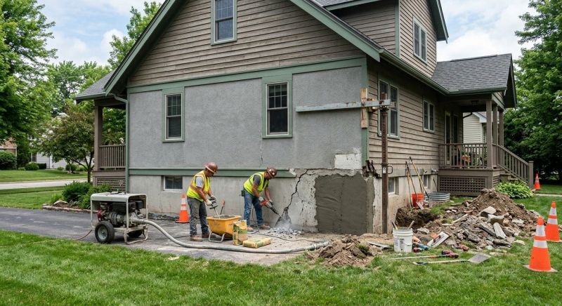 Building Foundation Repair in Bainbridge Island, WA