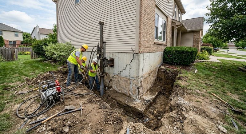 Building Foundation Repair in Mercer Island, WA