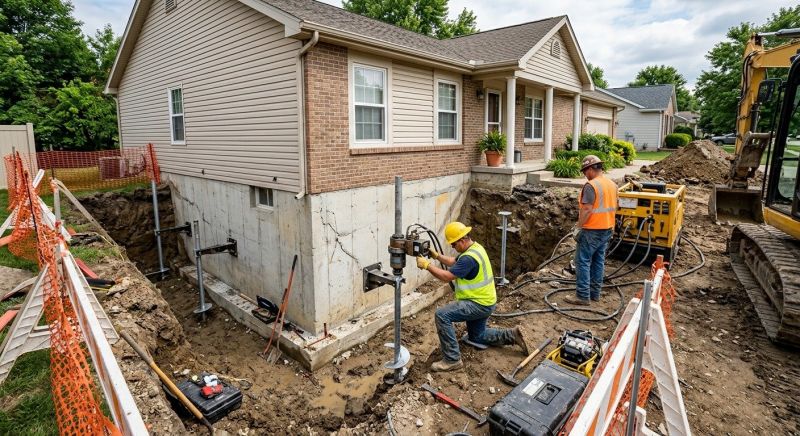 Building Foundation Repair in Port Ludlow, WA