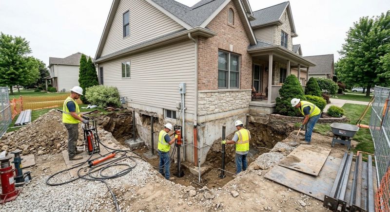 Building Foundation Repair in Seabeck, WA