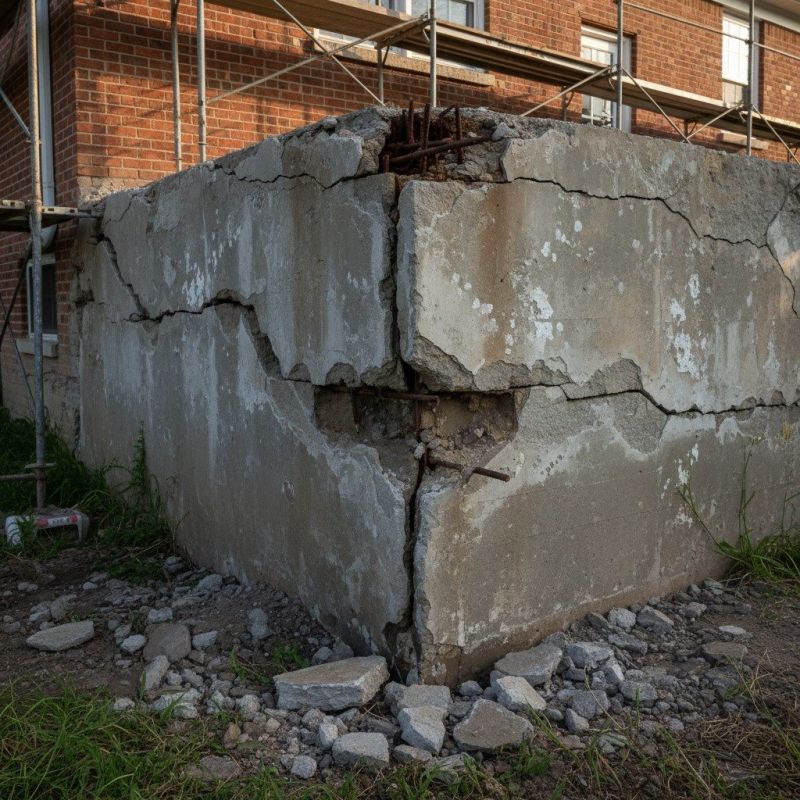 Cracked Foundation Repair in Bainbridge Island, WA