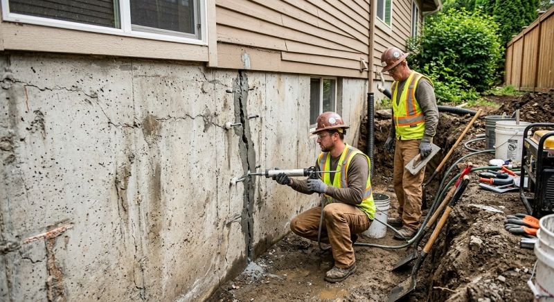 Cracked Foundation Repair in Kirkland, WA