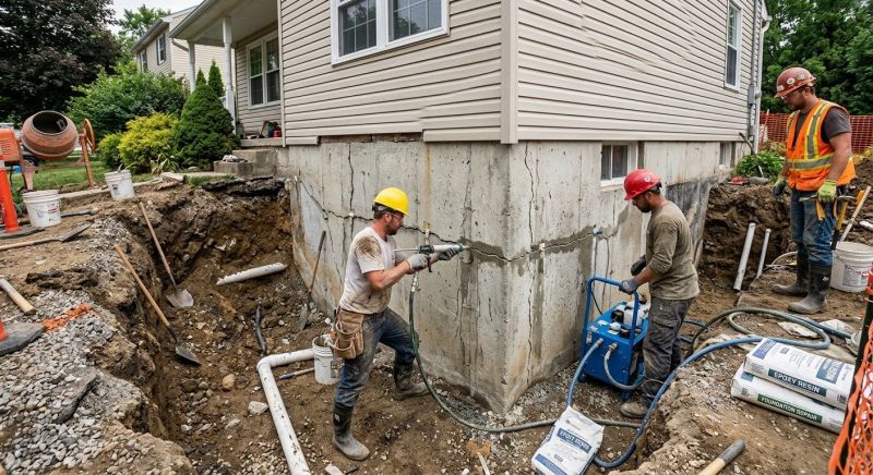 Cracked Foundation Repair in Silverdale, WA