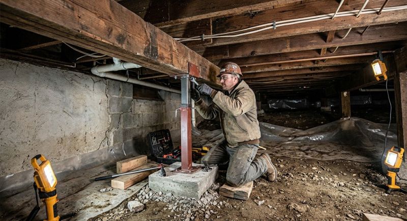 Crawl Space Leveling in Silverdale, WA