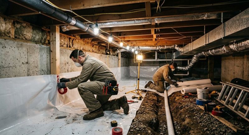 Crawl Space Leveling in Silverdale, WA