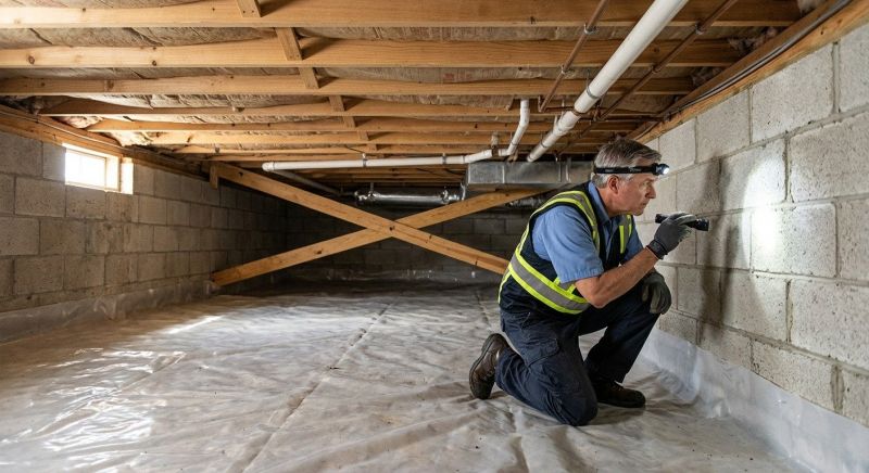 Crawl Space Leveling in Silverdale, WA