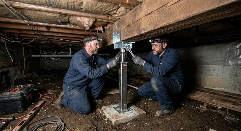 Crawlspace Foundation Repair in Bremerton, WA