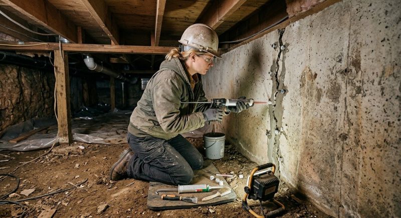 Crawlspace Foundation Repair in Kitsap County, WA
