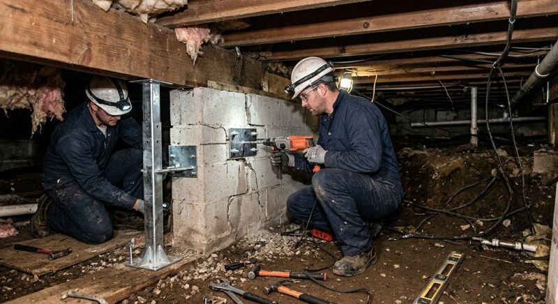 Crawlspace Foundation Repair in Olalla, WA