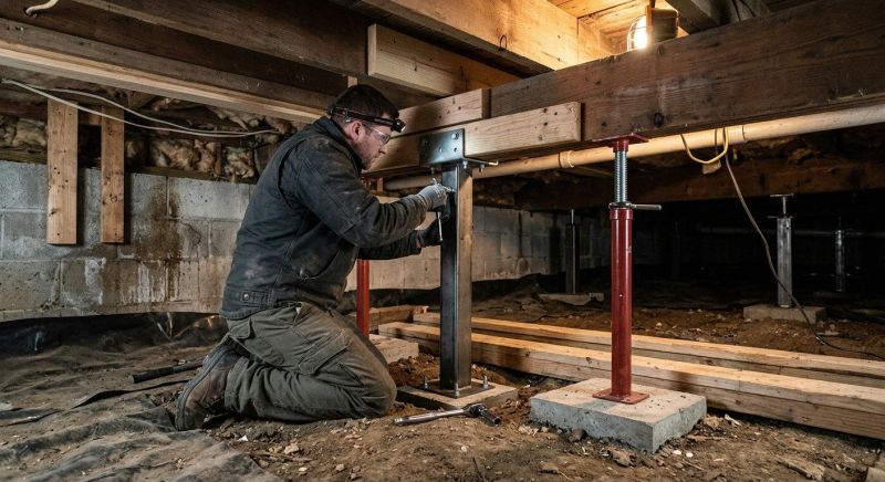 Crawlspace Structural Repair in Silverdale, WA