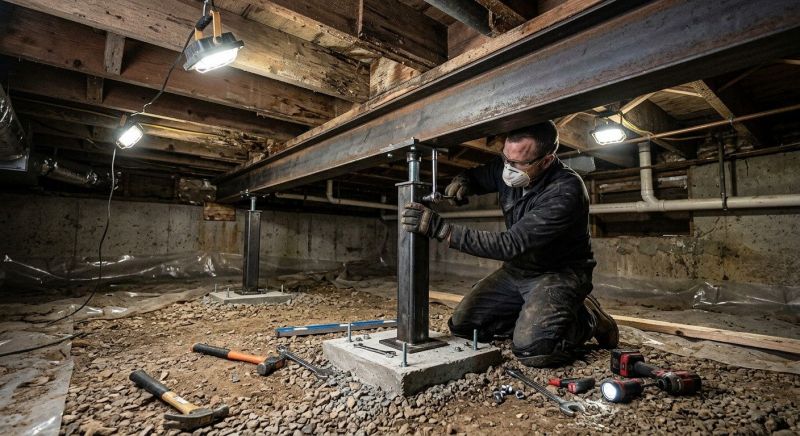 Crawlspace Structural Repair in Silverdale, WA