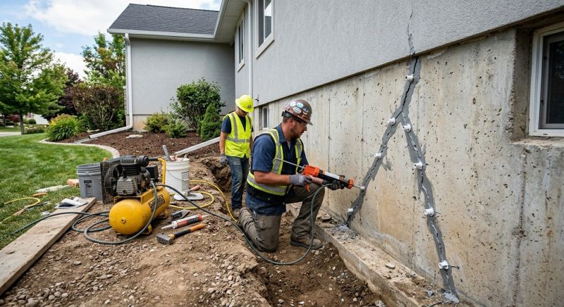 Foundation Crack Repair in Silverdale, WA