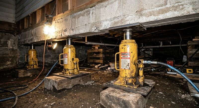 Foundation Jacking in Bremerton, WA