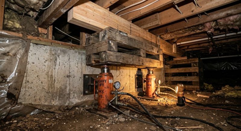 Foundation Jacking in Kingston, WA