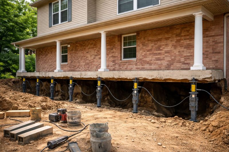 Foundation Jacking in Mercer Island, WA