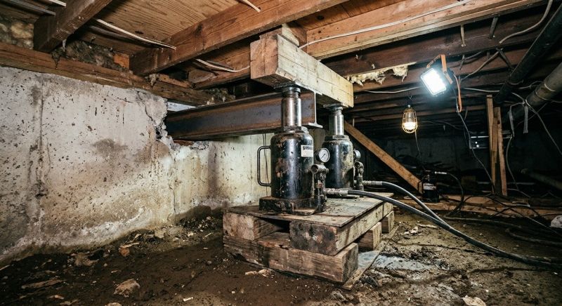 Foundation Jacking in Port Orchard, WA