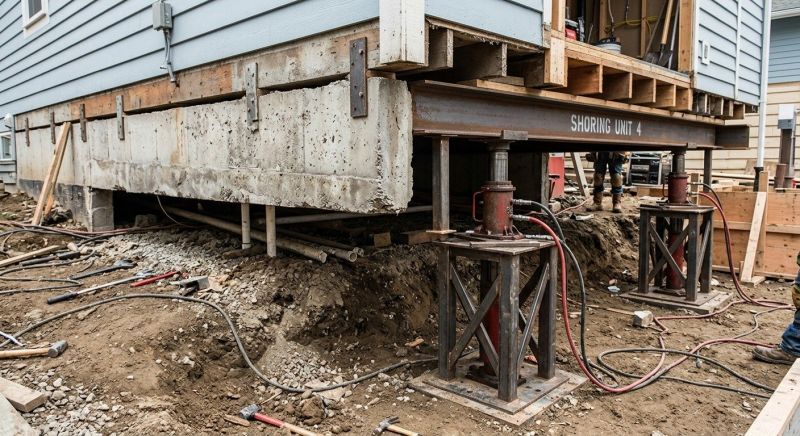 Foundation Jacking in Seabeck, WA