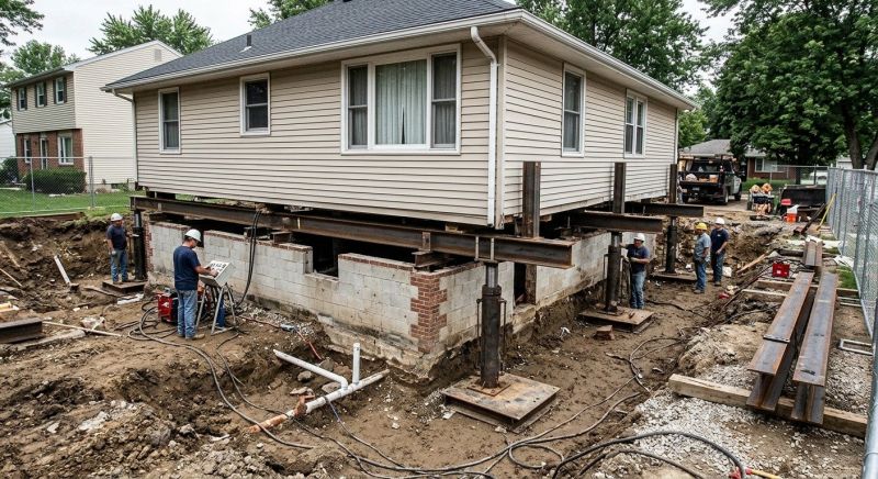 Foundation Lifting in Bainbridge Island, WA