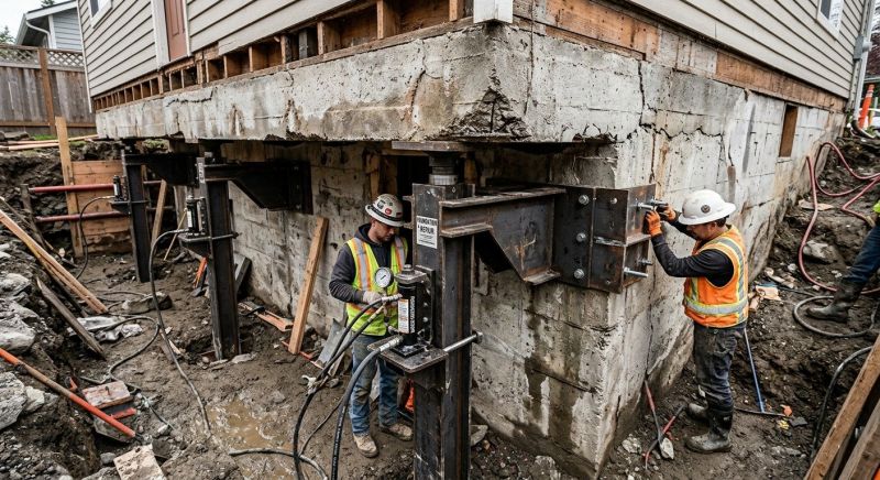 Foundation Lifting in Seabeck, WA