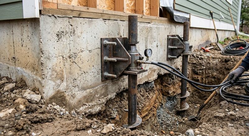 Foundation Pier Leveling in Silverdale, WA