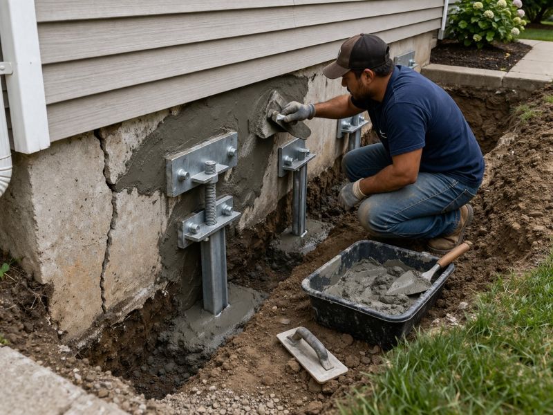 Foundation Pier Repair in Silverdale, WA
