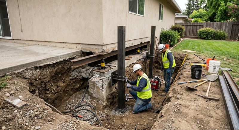 Foundation Pier Repair in Silverdale, WA