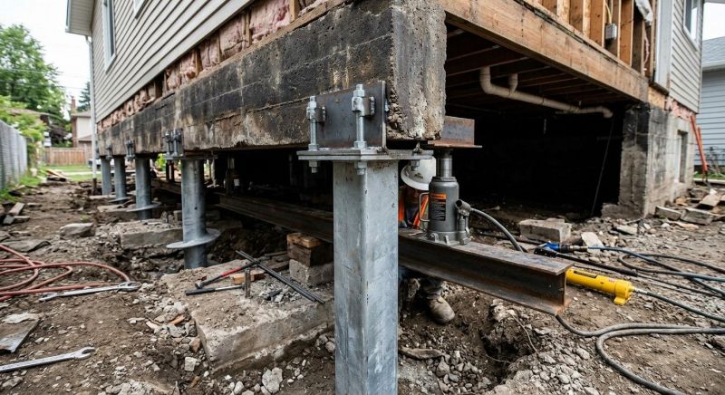 Foundation Raising in Bainbridge Island, WA