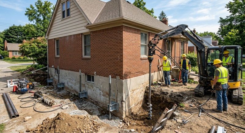 Foundation Stabilizing in Bainbridge Island, WA