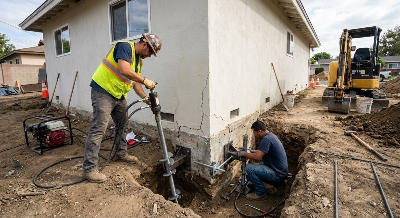 Foundation Stabilizing in Belfair, WA