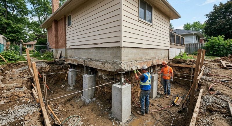Foundation Underpinning in Silverdale, WA