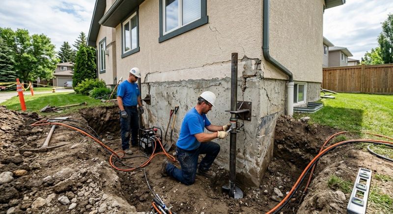 Helical Piers Installation in Silverdale, WA