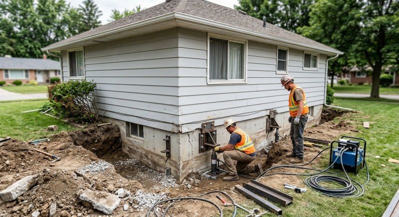 House Foundation Repair in Belfair, WA