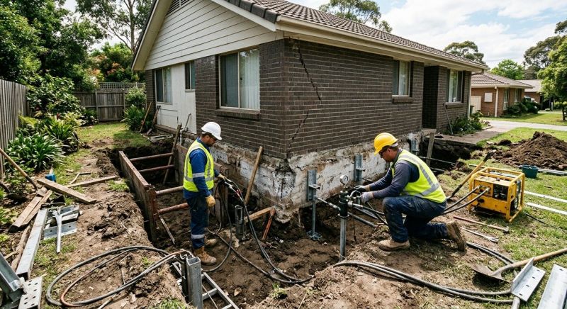 House Foundation Repair in Silverdale, WA