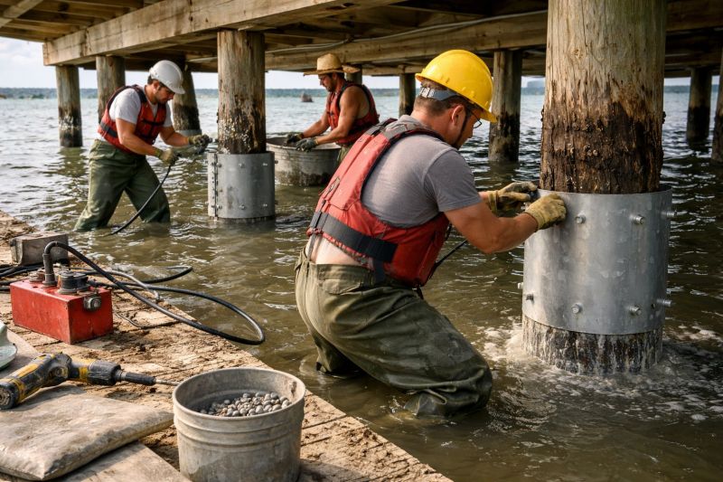 Piling Repair in Silverdale, WA