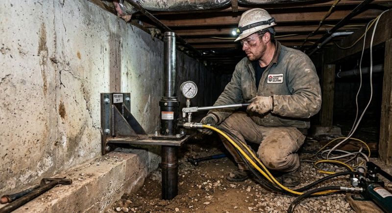 Settling Foundation Service in Belfair, WA