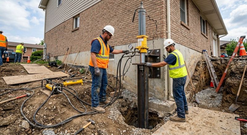 Settling Foundation Service in Mountlake Terrace, WA