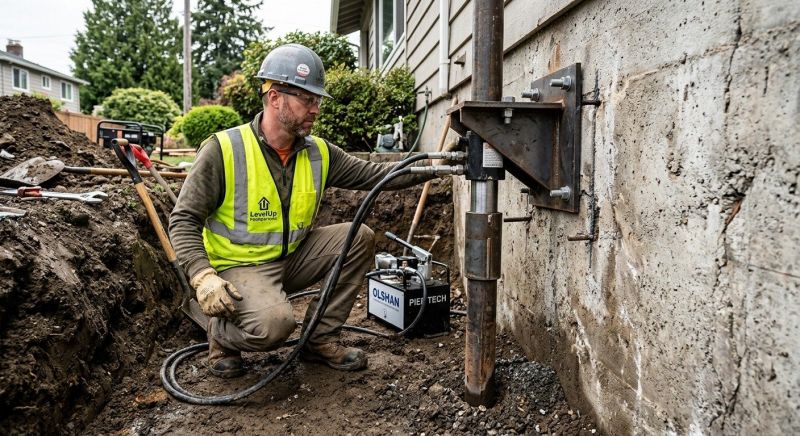 Settling Foundation Service in Port Gamble, WA