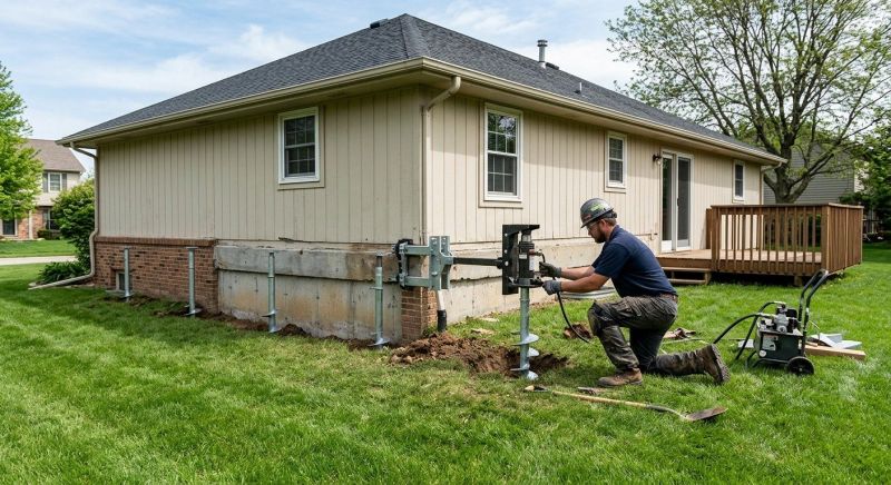 Settling Foundation Service in Port Orchard, WA