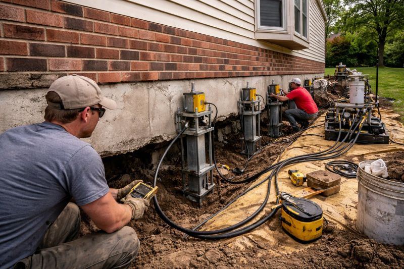 Settling Foundation Service in Seabeck, WA