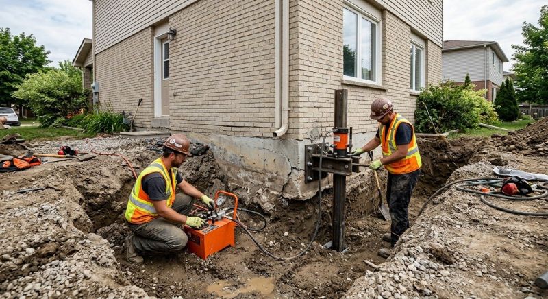 Sinking Foundation Lifting in Silverdale, WA