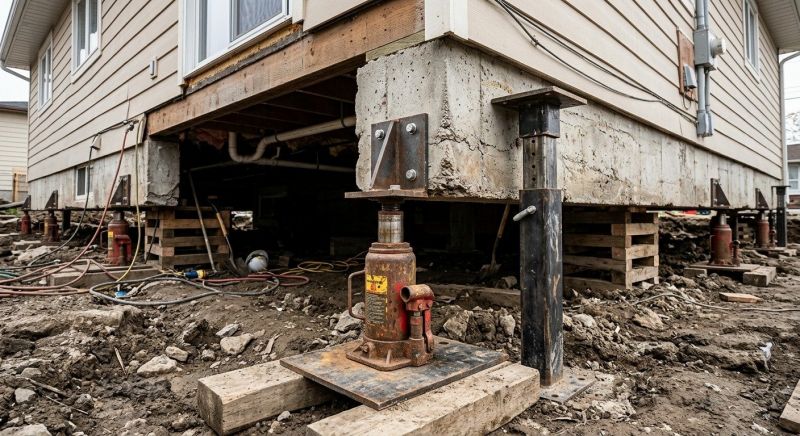 Sinking Foundation Lifting in Silverdale, WA