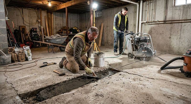 Slab Foundation Repair in Silverdale, WA