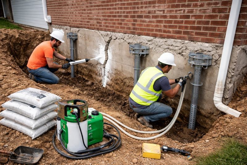 Structural Foundation Repair in Port Orchard, WA