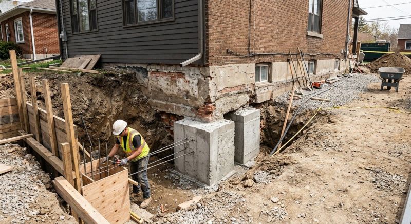 Structural Underpinning in Silverdale, WA